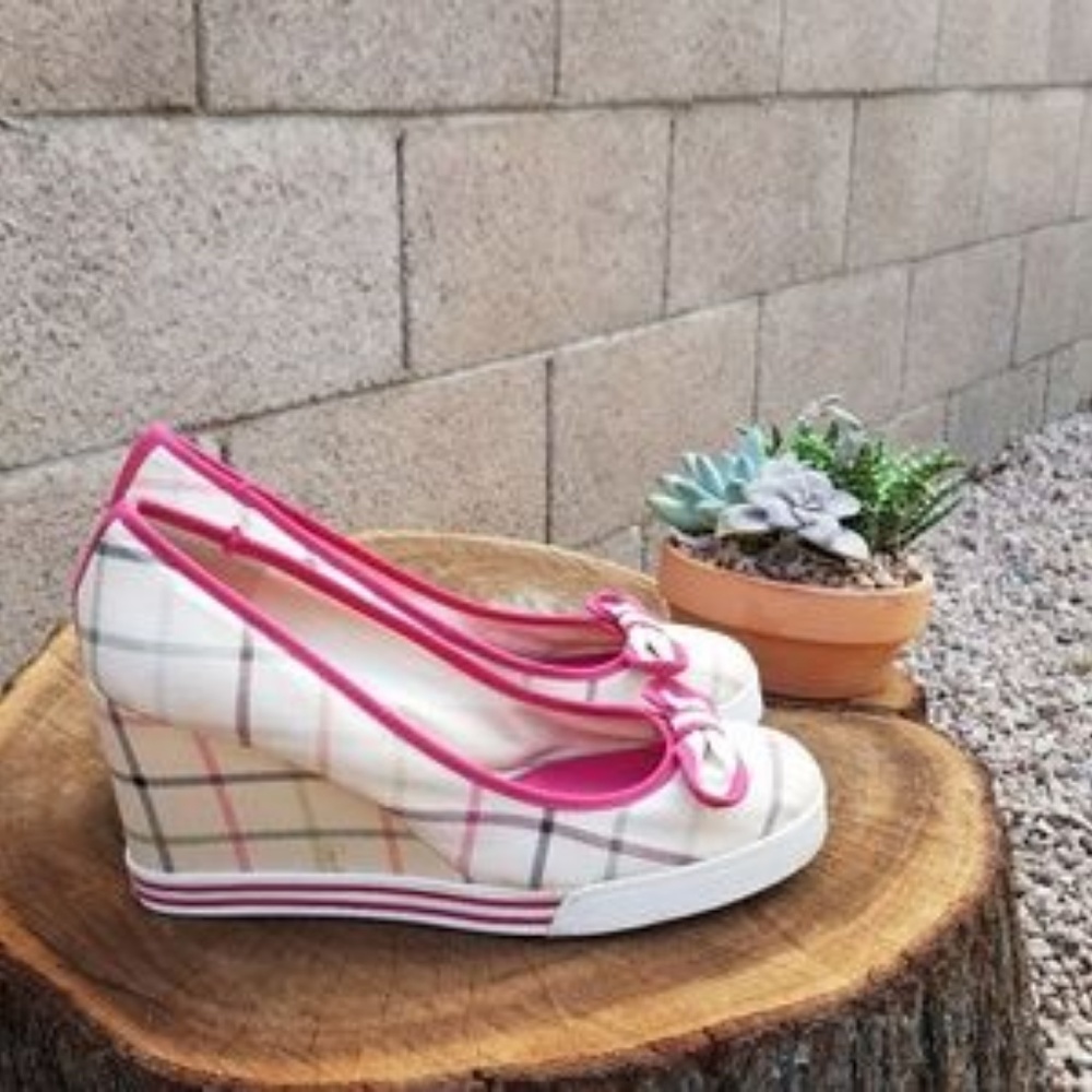 Multicolor COACH Wedges